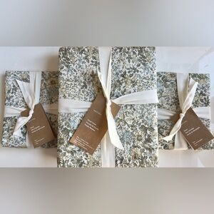 West Elm Frankie Floral Reversible Duvet Cover & Euro Shams, NWT, Retail $247